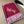 HORSE & CARRIAGE PRINT SCARF 195 CM IN RED PINK 375240