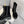 Celine 25s Triomphe Rangers Mid Lace-Up Boot Black Suede