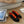 BOUNCING SNEAKERS BLACK CALFSKIN WITH ORANGE LACES