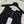 Celine 25 Bow Dress Black mix White Silk
