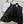 Chanel 25 Hooded Windbreaker Jacket Black Down Cotton 312195
