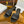 cd slide 45 black calfskin embroidered cotton