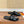 HM Men Izmir Sandals Black Embossed Leather 799285