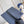 BRAZZA WALLET AEROGRAM 19CM BLUE CALFSKIN