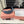 DENIM LETTER HEADBAND BALTIC BLUE MIX WHITE 205578