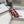 CHERRY RED MIX WHITE WOOL HAIRBAND 412546