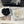 WHITE DOT FABRIC SCRUNCHIE 418927