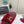 CC Slippers In Dark Red Velvet 148988