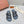 LP Men Sandals In Dark Gray Snake Embossed Calfskin
