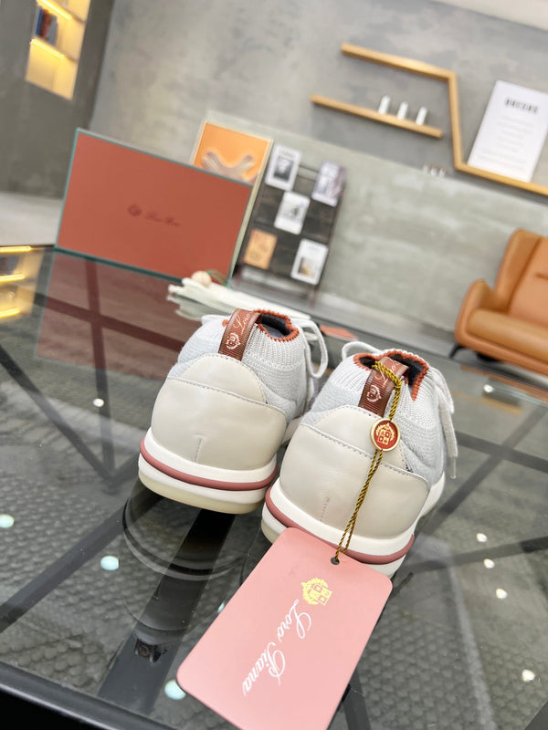 LP 360 LP FLEXY WALK SNEAKER WHITE AND GRAY WOOL