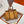 HM Garden Party 30cm Bag Gold Togo Dark Beige Canvas