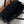 HM Birkin 25cm Black Swift Cowhide With Black White Checkered Canvas Fabric Shw 249986