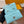 Nano Madeleine 21cm Azur Frost Grained Cowhide Leather