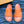 LV OASIS MULE IN CARROT ORANGE CALFSKIN