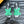 LV OASIS MULE IN EMERALD GREEN MONOGRAM JACQUARD