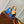 speedy p9 bandouliere 18cm blue calfskin