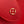 CAPUCINES MINI 23 IN RED TAURILLON GOLD HARDWARE