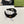 BLACK MONOGRAM CANVAS HAIRBAND 369310
