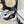 BLACK MIX WHITE FABRIC HAIRBAND 412463