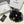 BLACK SILK SCRUNCHIE 432826