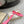 Jimmy Diamond Tilda Flat 10mm In Pink Nappa Leather Flats With Chain 591613