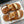 SANDALS FLAT SHOES WHITE CARAMEL BROWN