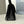 CRUSH SHOULDER BAG 25 IN BLACK CRUSHED CALFSKIN LEATHER STRAP SILVER HARDWARE
