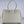 BEL AIR CARRY ALL BAG 29 IN WHITE NAPPA LAMBSKIN SILVER HARDWARE