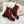 HM Funk Ankle Boot Red Shiny Cowhide 348024