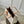 Lv OntheGo MM Beige Leather White Monogram jacquard fabric