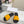 The Row Malick Fur Slide Yellow 707548