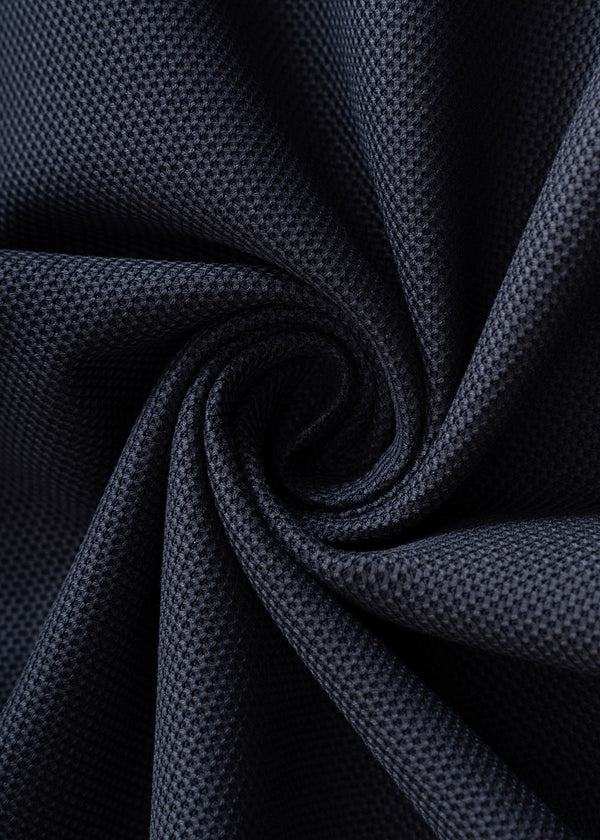 Burberry Men Check Colla Polo Shirt Black Cotton