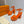 LV Shake Platform Sandal 110mm Orange Patent Leather 456137