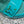 LV Shake Platform Sandal 110mm Turquoise Patent Leather 456138