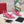 ROCKSTUD BOW SLINGBACK FUSCA PINK PATENT LEATHER PUMP 60MM