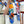 Parade en Fanfare Scarf 90 CM In Colorful Silk Twill 193838
