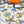 Les Anamorphoses Scarf 90 CM In Colorful Silk Twill 199755
