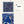 Chevaux Dechaines Shawl 90 CM In Dark Blue Colorful Silk Twill 201032