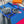 Rocabar De Rire Scarf 90 CM In Blue Colorful Silk Twill 206453