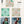 Sous Le Charme d'Orphee Double Face Scarf 140 CM In Colorful Cashmere And Silk 233127