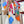 En Studio Scarf 90 CM In Colorful Silk Twill  235408