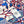 Le Jaguar Et Le Colibri Shawl 90 CM In Blue Colorful Silk Twill 274207