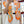 Haute Parure Scarf 90 CM In Orange Colorful Silk Twill 239534