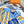 Neo Brandebourgs Scarf 90 CM In Colorful Silk Twill  257434