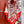 En Attendant Ulysse Shawl 140 CM In Red Colorful Cashmere And Silk 294496
