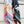 Tea For Two Scarf 90 CM In Black Colorful Silk Twill  296692