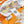 Legende Brodee Scarf 90 CM In Orange Colorful Silk Twill 300423