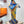 Parade Scarf 90 CM In Blue Colorful Silk Twill 310307