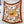 Palonniers Scarf 135 CM In Brown Colorful Cashmere And Silk 327474