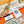 Carré Harnais De Cœur Scarf 140 CM In Orange Colorful Cashmere And Silk 335856